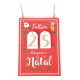 Placa Contagem Regressiva Para