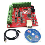 Placa Controladora Cnc Usb Mach3 100khz Interface 4 Eixos