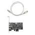 Placa Controladora Pci Express X1 Pci-e Firewire 1394a Ieee1