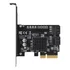 Placa Controladora Raid 0 1 10 Pcie Sata 3 Marvell 9230 4 P