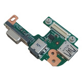 Placa Dc Jack Usb Vga Para Dell Vostro 3550 Inspiron N5110