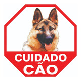 Placa De Advertencia Cao