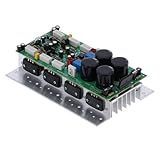 Placa De Amplificador Estéreo Placa De Amplificador De Canal Duplo Estéreo 800W Com Grande área De Dissipação De Calor Circuito Impresso Durável Amplificadores De Canal Duplo