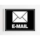 Placa De Aviso Email