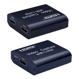 Placa De Captura Audio Video 4k Full Hd Hdmi 1080p Usb 3 0