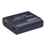 Placa De Captura De Vídeo Hdmi Para Usb 2 0 Mini 4k 1080p