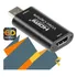 Placa De Captura Hdmi 4k Etiqueta Desejo Usb 1080p Full Hd Live Streaming Conversor Video Gamer Plug Play