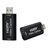 Placa De Captura Hdmi Usb 3 0 1080p 4k Hdtv Áudio E Vídeo