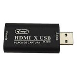 Placa De Captura Hdmi
