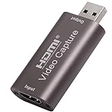 Placa De Captura Rullz Portatil HDMI USB 3 0 De Alta Velocidade Transmissão 1080p 60FPS Ou 4K 30FPS Para Gravação Ou Transmissão Ao Vivo