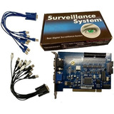 Placa De Captura Surveillance System 16 Câmeras Dvr 250 Pci