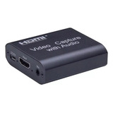 Placa De Captura Video Hdmi Usb4k 1080p Loop Usb 3 0 Externa