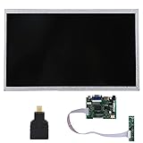 Placa De Driver LCD Resolução 10 1 Pol 1024x600 Entrada VGA Longa Vida útil