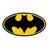 Placa De Elipse Oval Batman 60 Cm