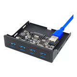 Placa De Expansão 4 Usb 3 0 Painel Frontal Pci e