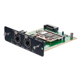 Placa De Expansão Behringer Wing Dante Interface Preta De 64 Canais