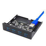 Placa De Expansão Painel Frontal Pci Usb 3 0 Pc