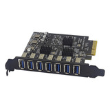 Placa De Expansão Pcie Usb3 2 Gen2 De 10 Gbps uma Pci e 4x