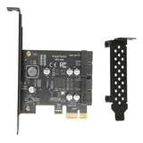 Placa De Expansão Usb Pcie Para 3 2 5gbps De Alta Velocidade