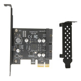 Placa De Expansão Usb Pcie Para 3 2 5gbps De Alta Velocidade