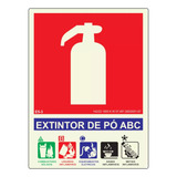 Placa De Extintor Po