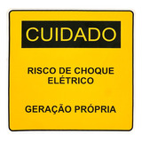 Placa De Geração Própria De Energia Sinalização Cpfl