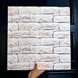 Placa De Isopor Personalizada Decoração Tijolinho 10mm Térmico Acústico 50x50cm Textura 06