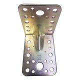 Placa De Juncao Dobrada 65x85x2 5mm Em Aco Galv Zi