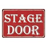 Placa De Lata Para Porta De Palco- Cartazes Musicais Da Broadway- Filme E Concerto De Teatro Musical- 30 X 20 Cm