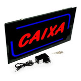 Placa De Led Letreiro Luminoso Efeito Neon Caixa 110v 220v
