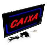 Placa De Led Letreiro Luminoso Efeito Neon Caixa 110v