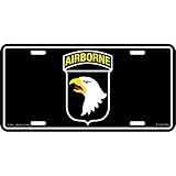 Placa De Licença Aerotransportada Do Exército Dos Eua 101st