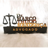 Placa De Mesa Profissao