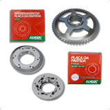 Placa De Partida Com Engrenagem Cb300 Xre300 Wgk