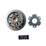 Placa De Partida Yes Intruder 125 Completa C Engrenagem 