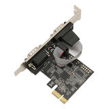 Placa De Porta Serial Pci Express Rs232 Db9 De 2 Portas Pcie