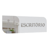 Placa De Porta Sinalizacao