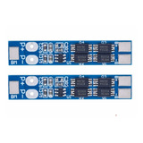 Placa De Proteção Bms 2s 8a Carregador Bateria De Lítio 2un