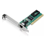 Placa De Rede Pci 10 100 Mbps Realtek Rtl8139 d 32 Bits