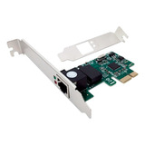 Placa De Rede Pci e X1 Mini 10 100 1000 Gigabit Low Profile