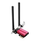 Placa De Rede Pci Express Wi-fi 6 Axe5400 Ma86xe Com Bluetooth 5.3, Adaptador Wi-fi 6 Para Pc Compatível Com Windows 10 E 11, Melhor Placa Wi-fi 6 Para Jogos Alta Velocidade Internet Baixa Latência