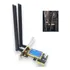 Placa De Rede Wifi Pc Wireless Dual Band 5ghz Gigabit Pcie