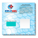 Placa De Silicone Adesiva Queimados 10x10cm X1 8mm Kelogel