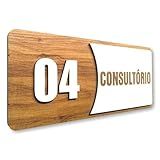 Placa De Sinalização Consultórios N04