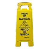 Placa De Sinalizacao Cuidado