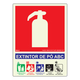 Placa De Sinalizacao Extintor