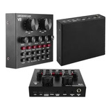 Placa De Som Multifuncional Ao Vivo Usb