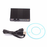 Placa De Som Usb Externa 5 1 6 Canais Spdif Notebook Pc Mac