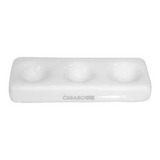 Placa De Toque 3 Cavidades Em Porcelana Chiarotti