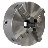 Placa De Torno Polti 4 Cast 100 Mm 4 Pol Universal Auto Cent